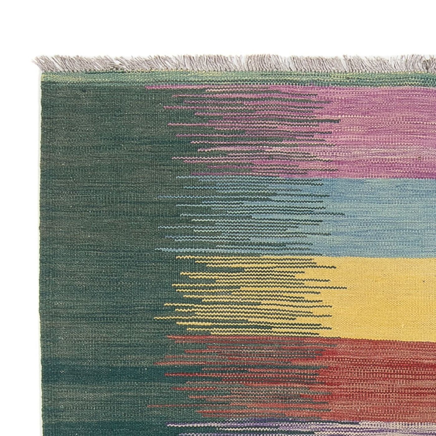 Moderne kilim Teppe 201x143cm - Ullteppe