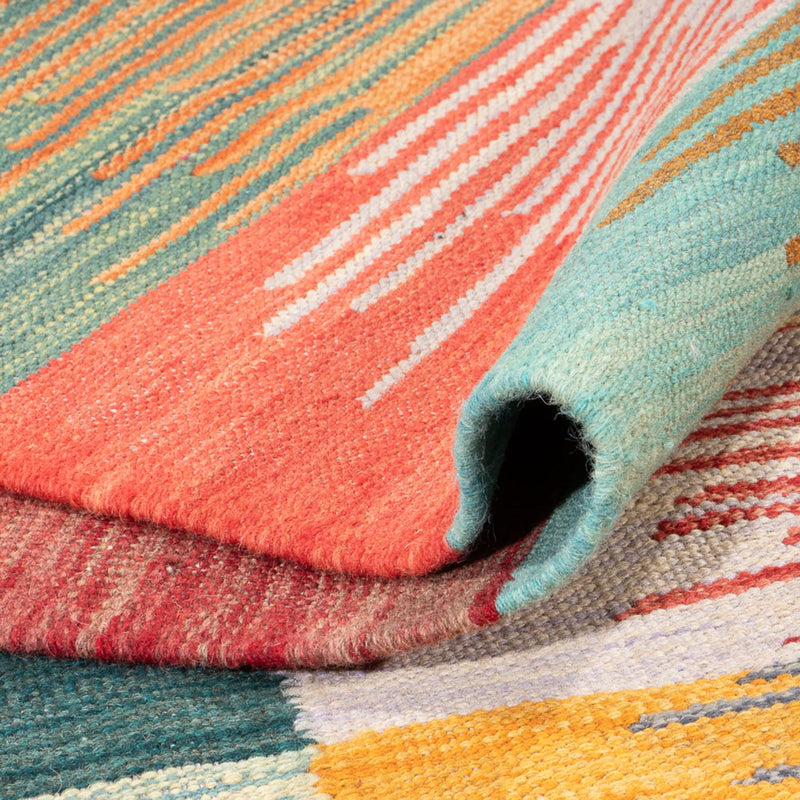 Moderne kilim Teppe 163x240cm - Ullteppe