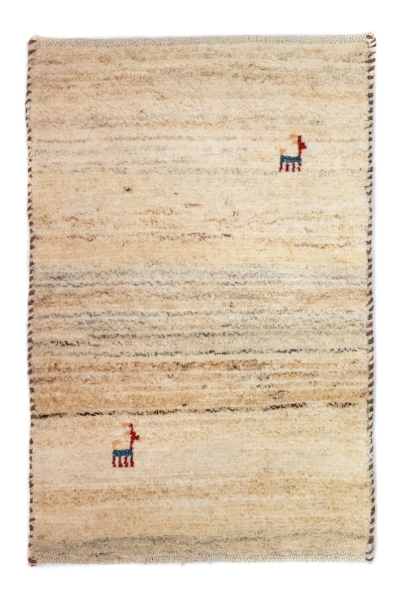 Persisk Gabbeh Teppe 60x40cm - Perserteppich Wollteppich