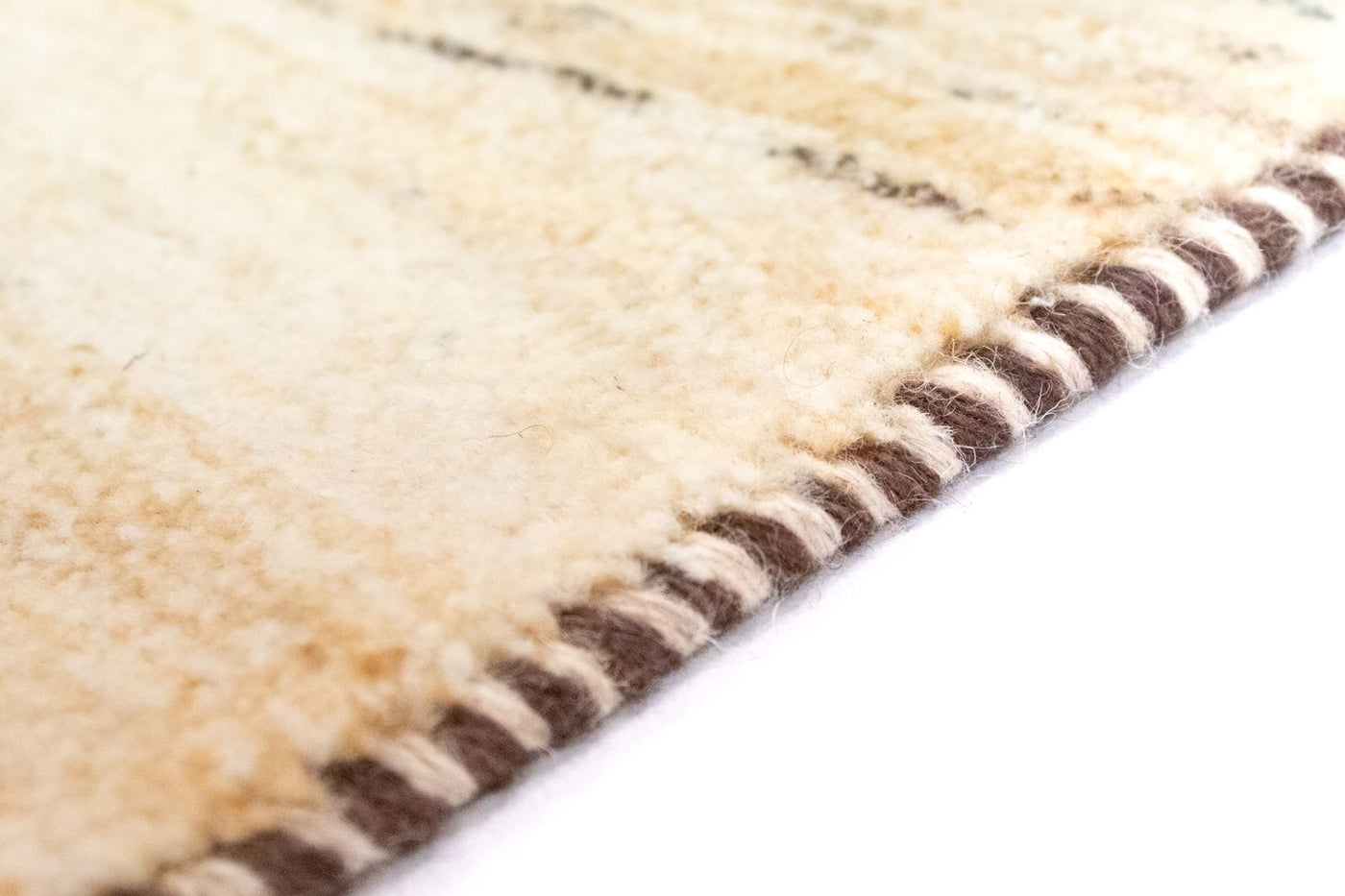 Persisk Gabbeh Teppe 60x40cm - Perserteppich Wollteppich