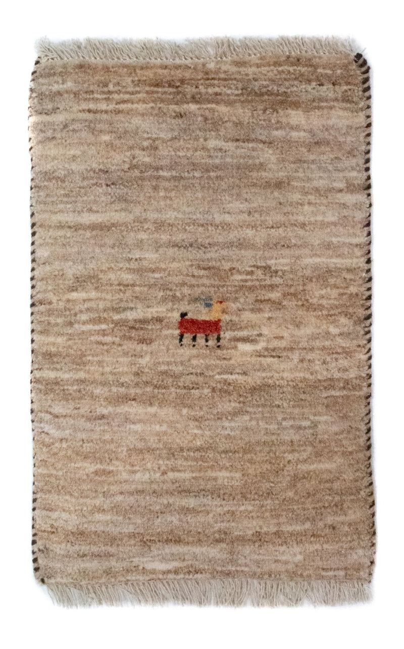 Persisk Gabbeh Teppe 60x40cm - Perserteppich Wollteppich