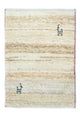 Persisk Gabbeh Teppe 60x40cm - Perserteppich Wollteppich