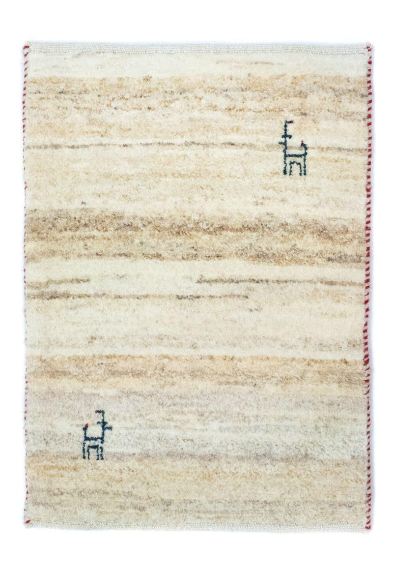 Persisk Gabbeh Teppe 60x40cm - Perserteppich Wollteppich