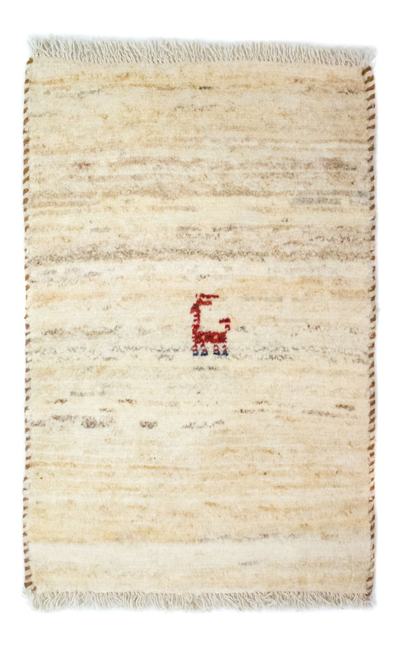 Persisk Gabbeh Teppe 60x40cm - Perserteppich Wollteppich