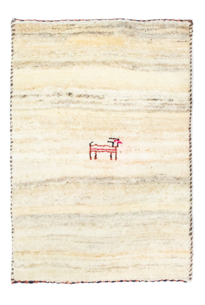 Persisk Gabbeh Teppe 60x40cm - Perserteppich Wollteppich