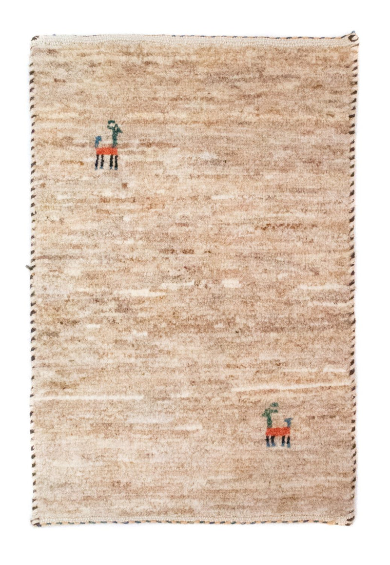 Persisk Gabbeh Teppe 60x40cm - Perserteppich Wollteppich