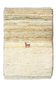 Persisk Gabbeh Teppe 60x40cm - Perserteppich Wollteppich