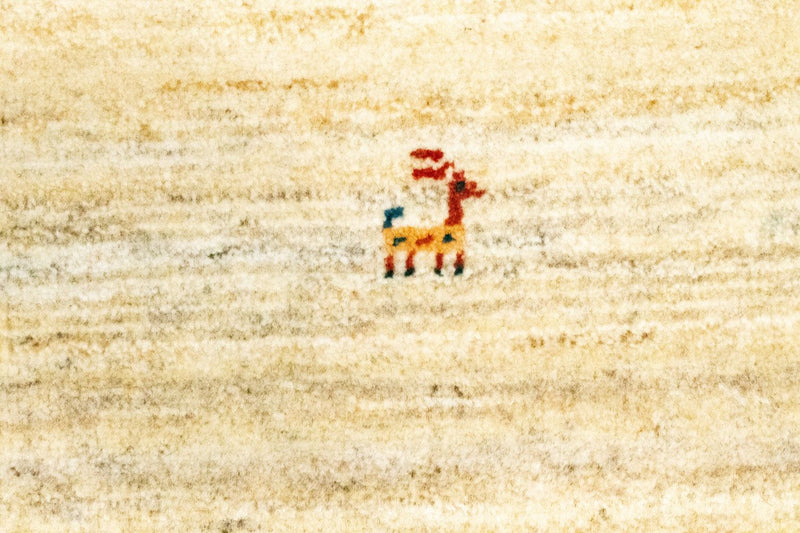 Persisk Gabbeh Teppe 60x40cm - Perserteppich Wollteppich