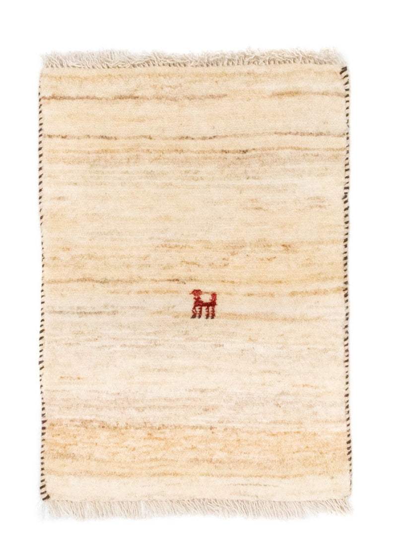 Persisk Gabbeh Teppe 60x40cm - Perserteppich Wollteppich