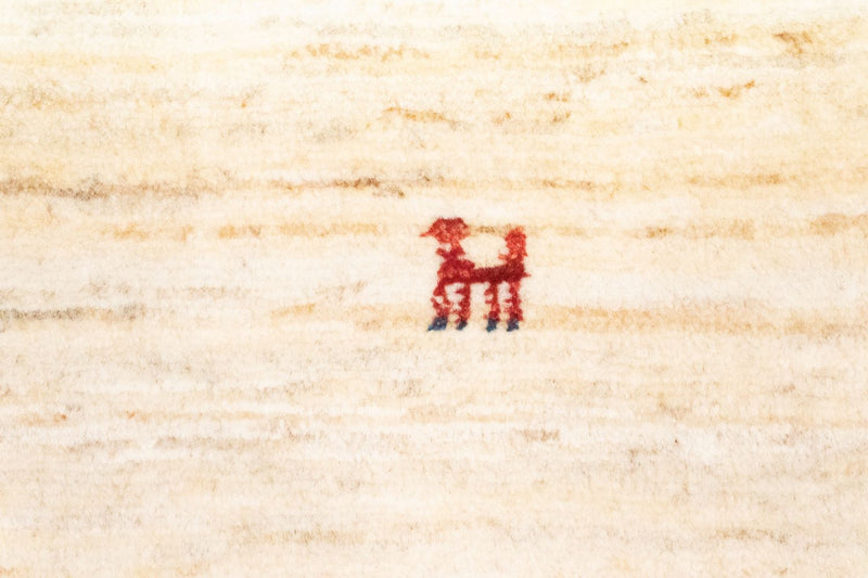 Persisk Gabbeh Teppe 60x40cm - Perserteppich Wollteppich