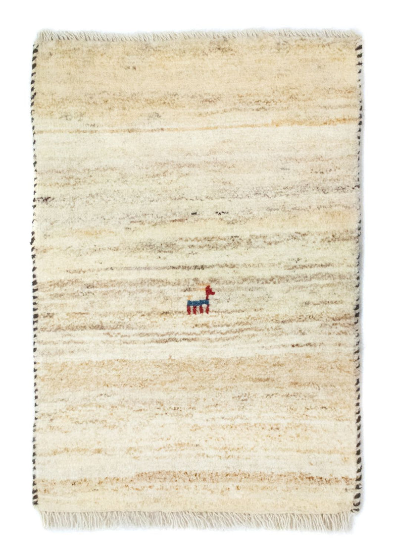 Persisk Gabbeh Teppe 60x40cm - Perserteppich Wollteppich
