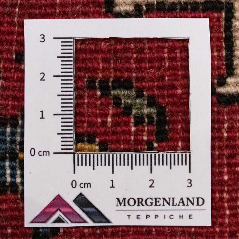 Persisk teppe - Nomadisk square  - 54 x 40 cm - rød