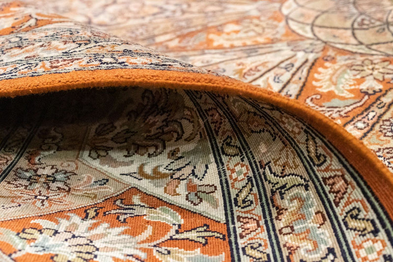 Kashmir silke Teppe 279x185cm - Orientalsk teppe