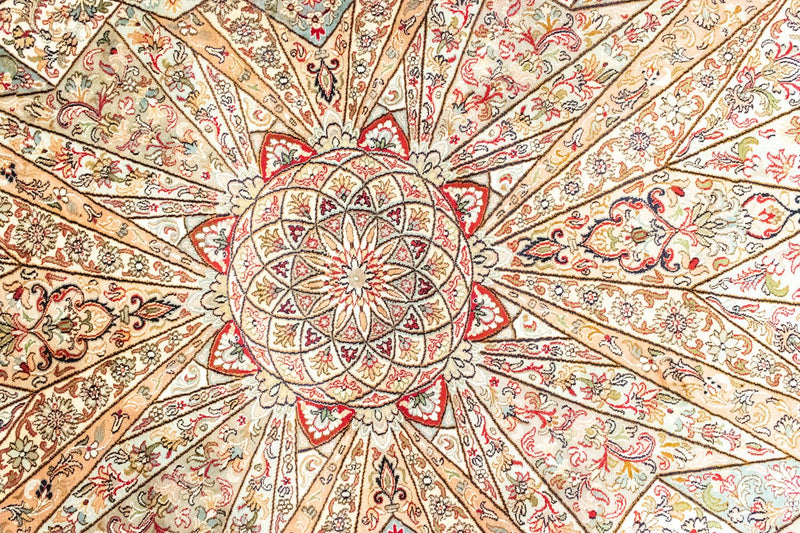 Kashmir silke Teppe 250x167cm - Orientalsk teppe