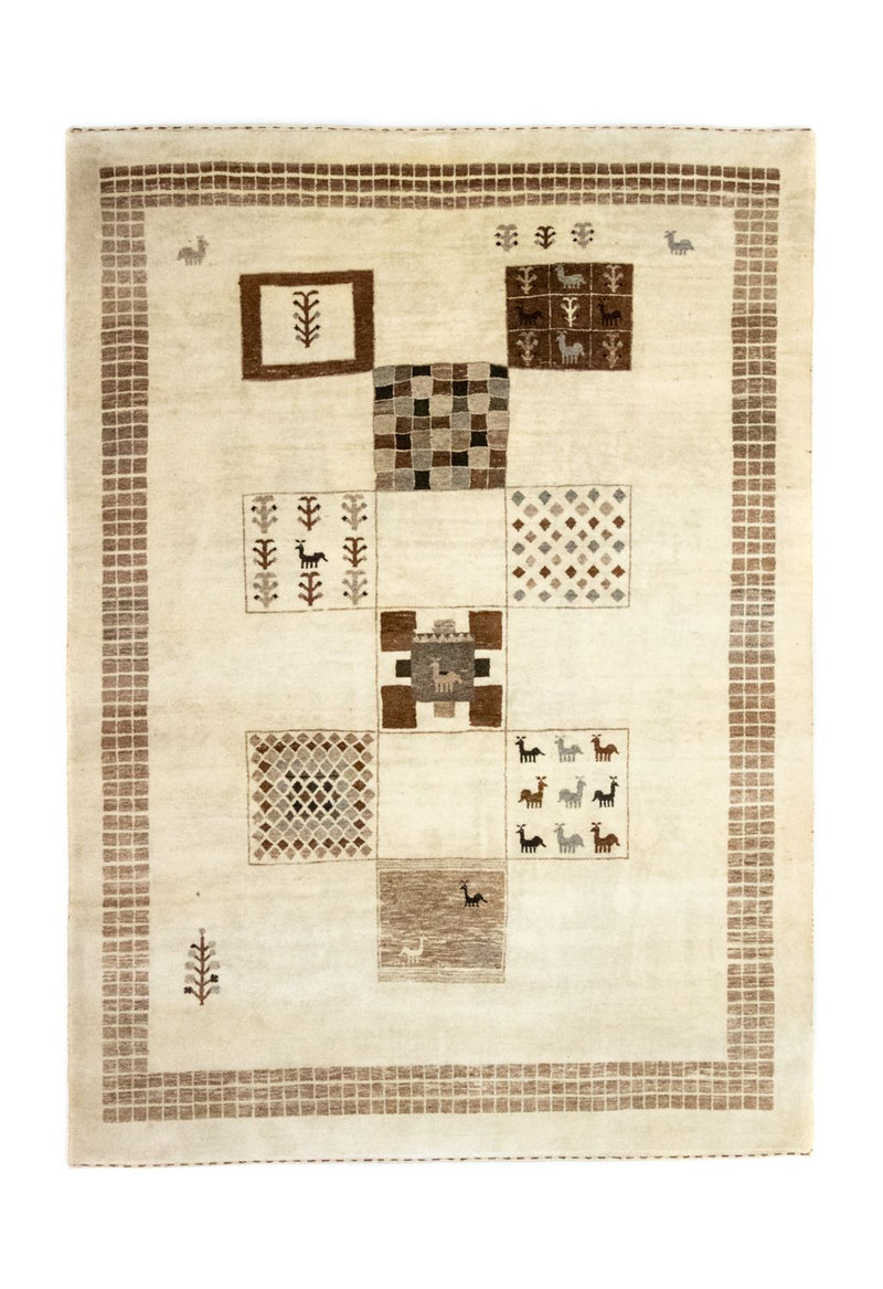 Loribaft Teppe 219x157cm - Ullteppe