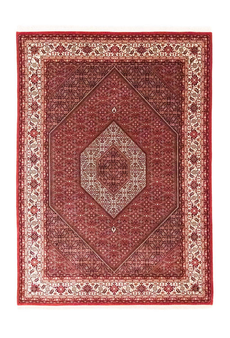 Persisk teppe - Bijar - 286 x 208 cm - rød