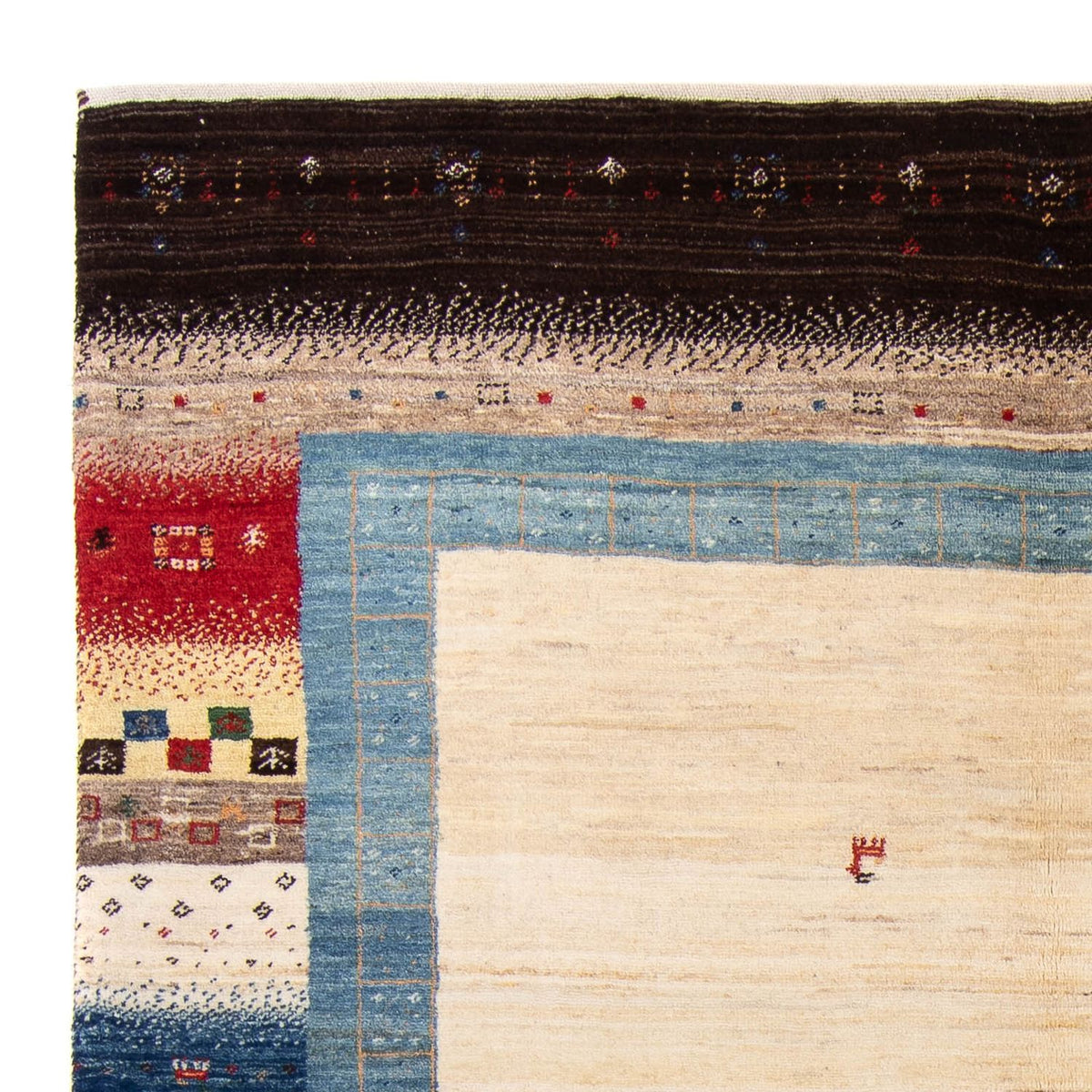 Loribaft Teppe 165x236cm - Perserteppich Wollteppich