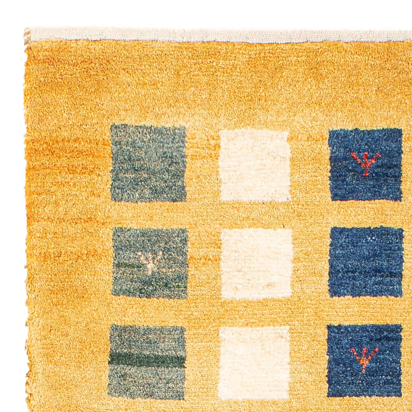 Loribaft Teppe 118x84cm - Perserteppich Wollteppich