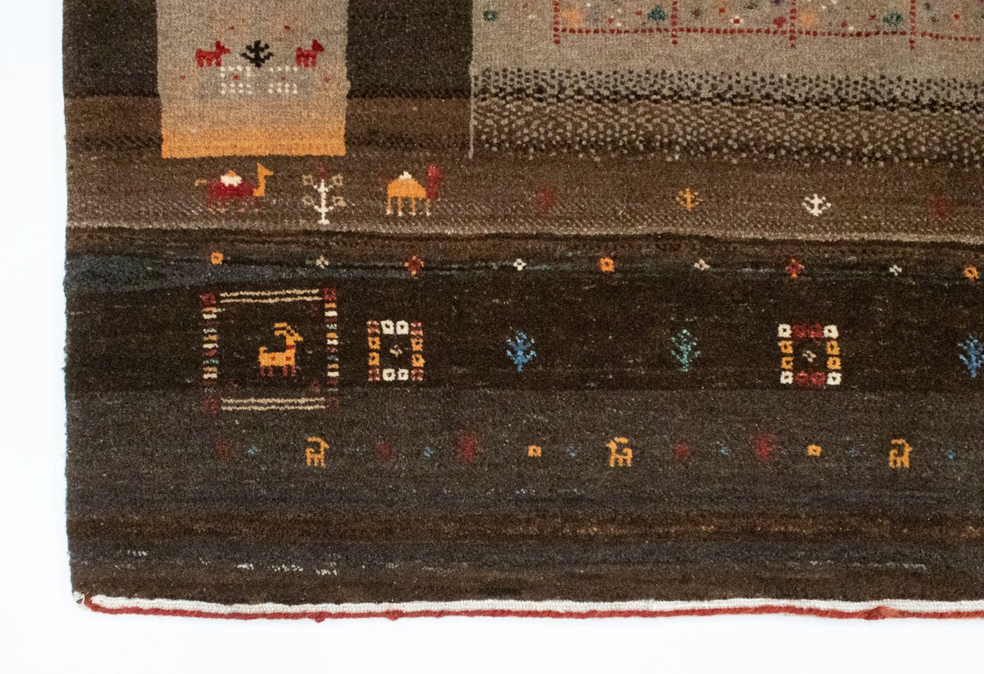 Loribaft Teppe 194x148cm - Perserteppich Wollteppich