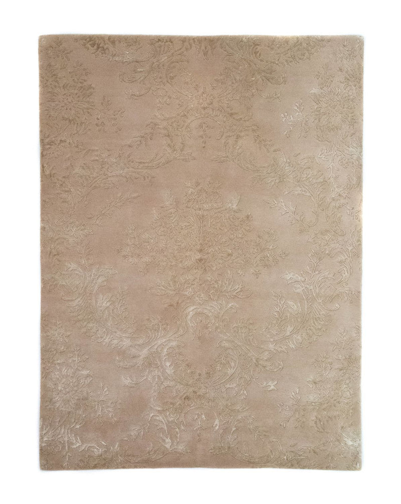 Designer teppe - 212 x 155 cm - brun