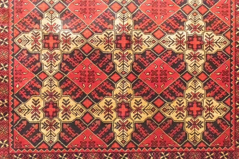 Afghansk teppe 202x152cm - Orientalsk teppe