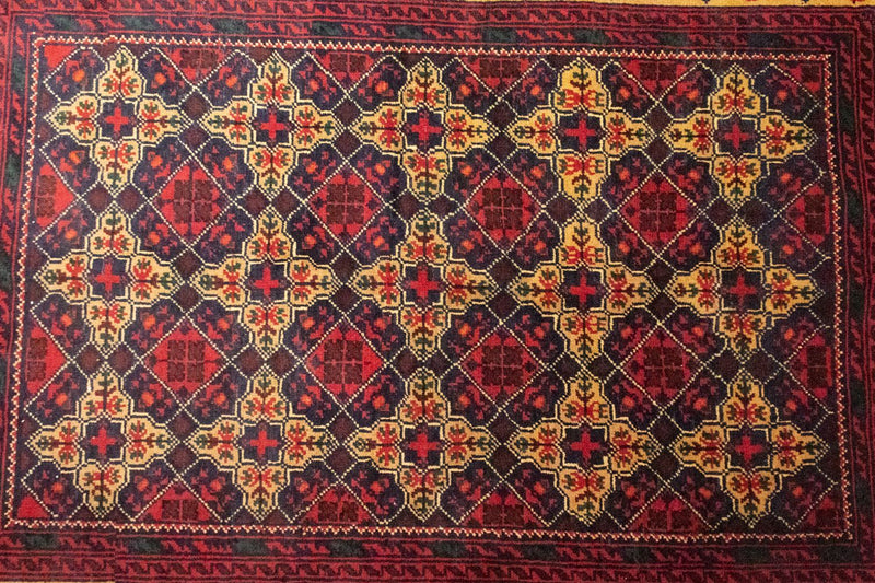 Afghansk teppe 143x105cm - Orientalsk teppe