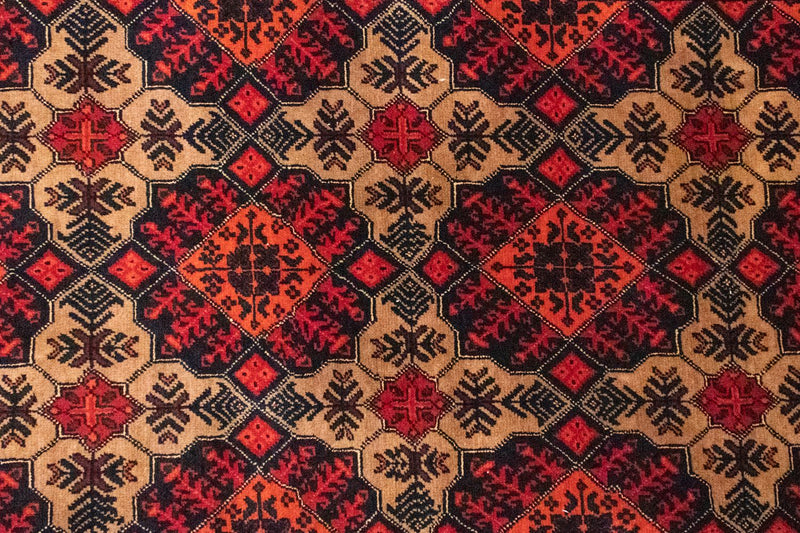 Afghansk teppe 144x98cm - Orientalsk teppe