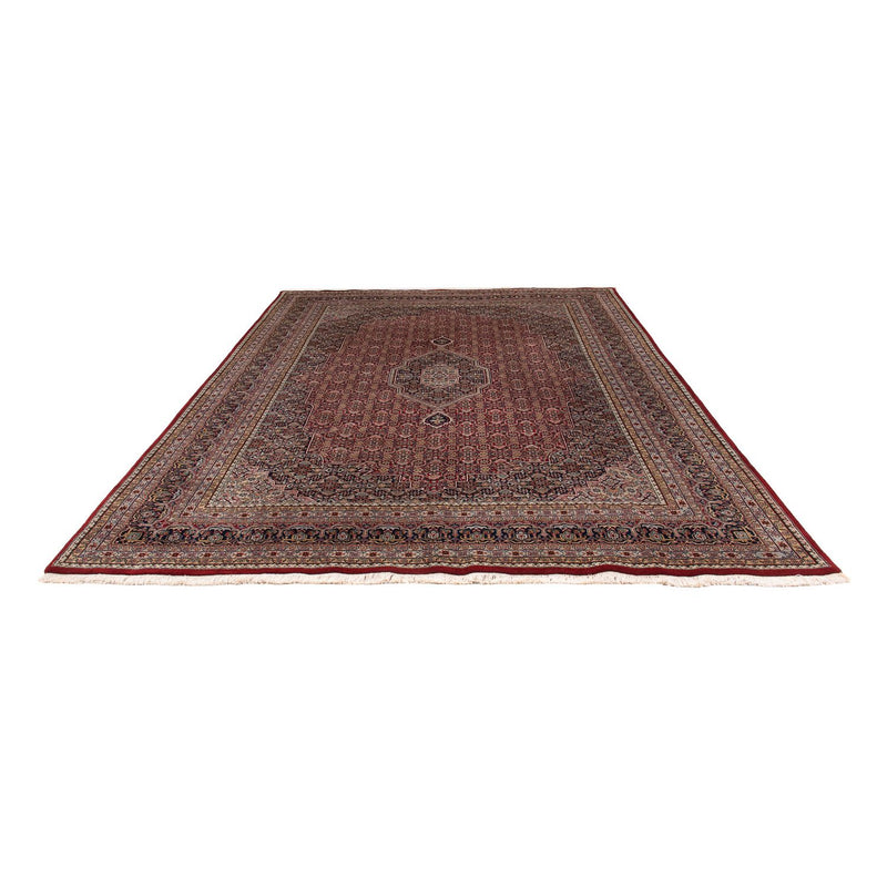 Orientalsk teppe - Bijar - Indus - 336 x 246 cm - mørk rød