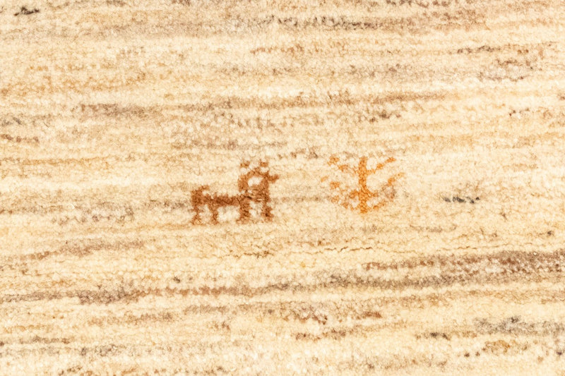 Persisk Gabbeh Teppe 144x100cm - Perserteppich Wollteppich