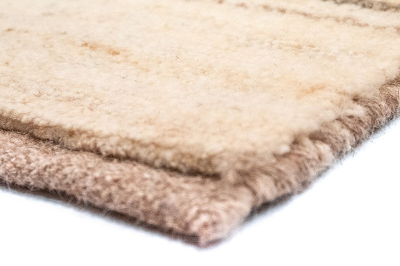 Gabbeh-teppe - persisk - 144 x 101 cm - beige