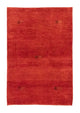 Gabbeh-teppe - persisk - 147 x 98 cm - rød