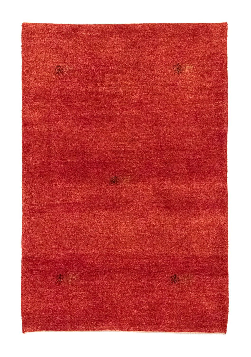 Gabbeh-teppe - persisk - 147 x 98 cm - rød