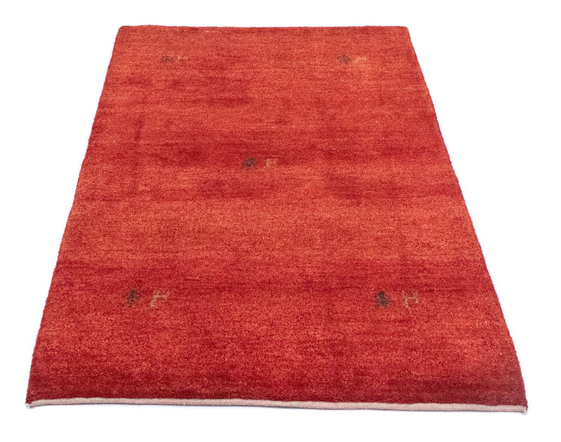 Gabbeh-teppe - persisk - 147 x 98 cm - rød