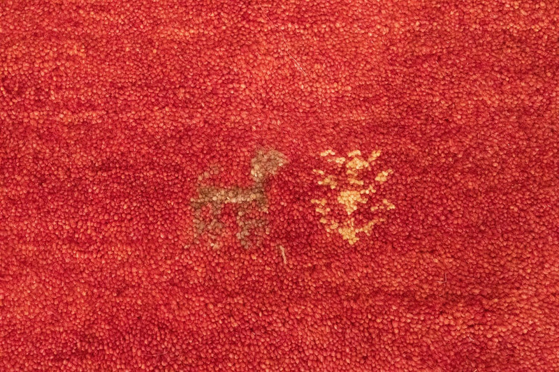 Persisk Gabbeh Teppe 145x100cm - Perserteppich Wollteppich