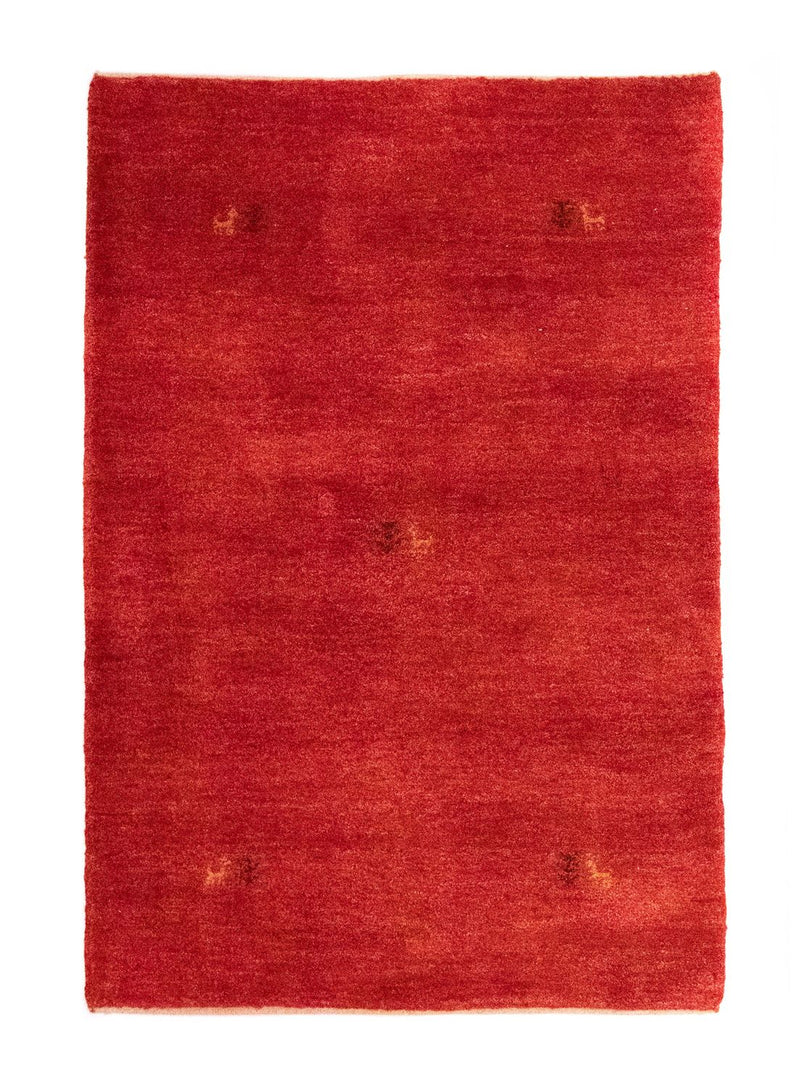 Persisk Gabbeh Teppe 99x147cm - Perserteppich Wollteppich