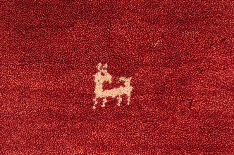 Persisk Gabbeh Teppe 144x79cm - Perserteppich Wollteppich