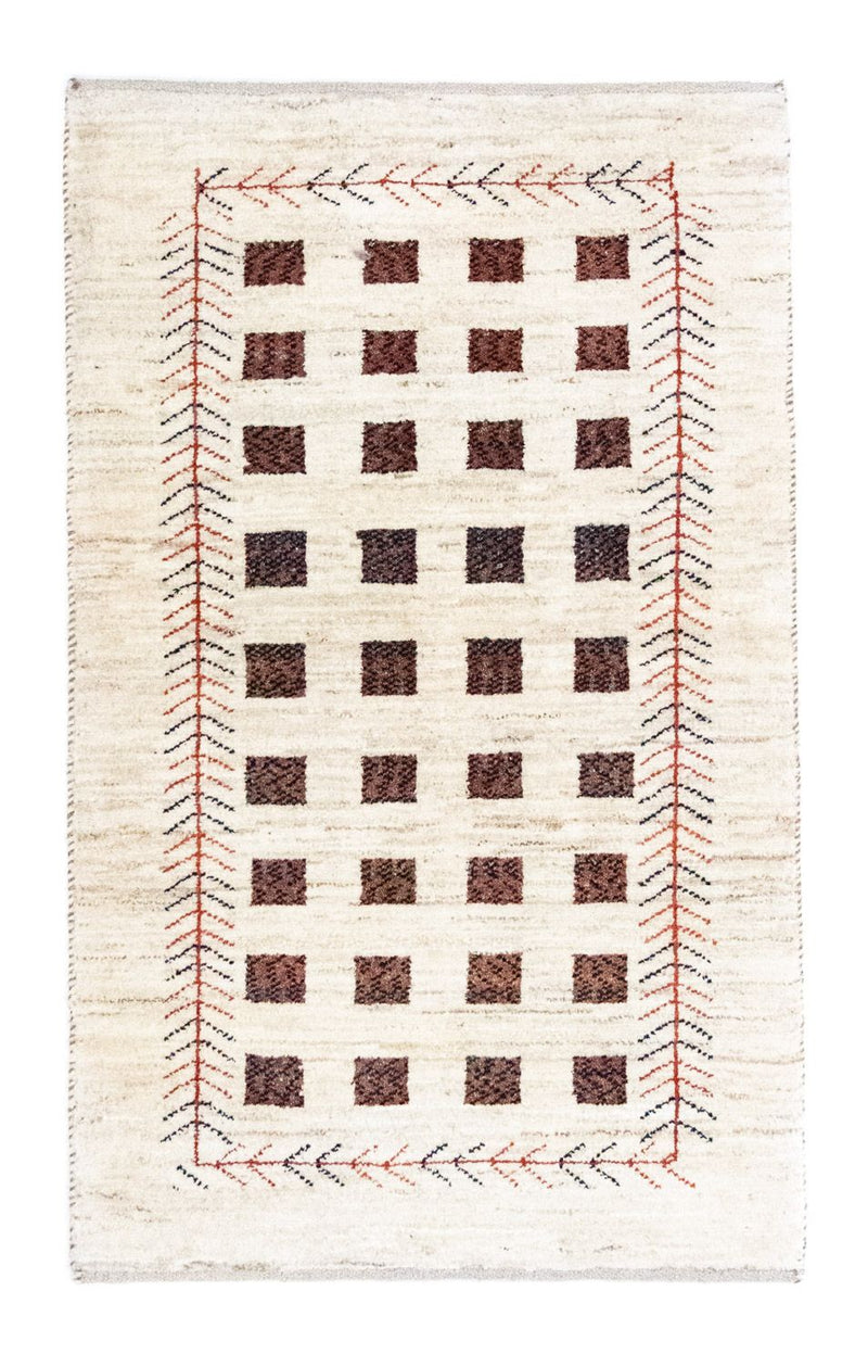 Persisk Gabbeh Teppe 135x84cm - Perserteppich Wollteppich