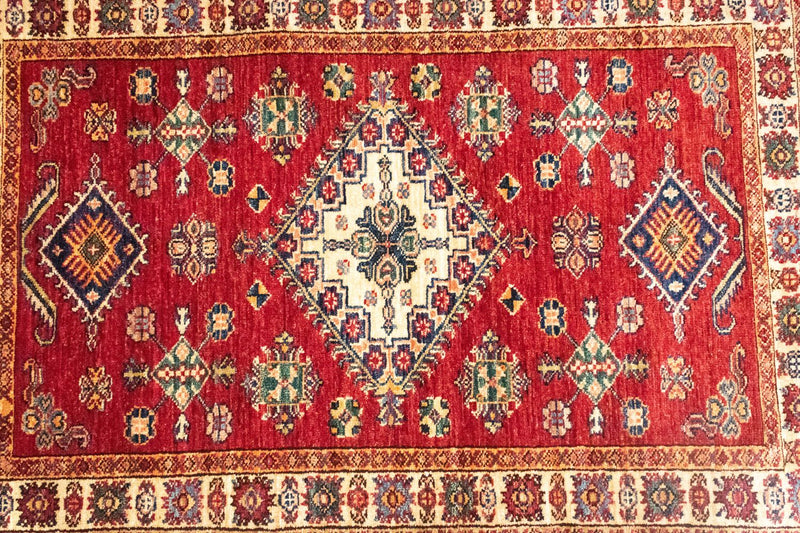 Kazak Teppe 126x87cm - Orientalsk teppe