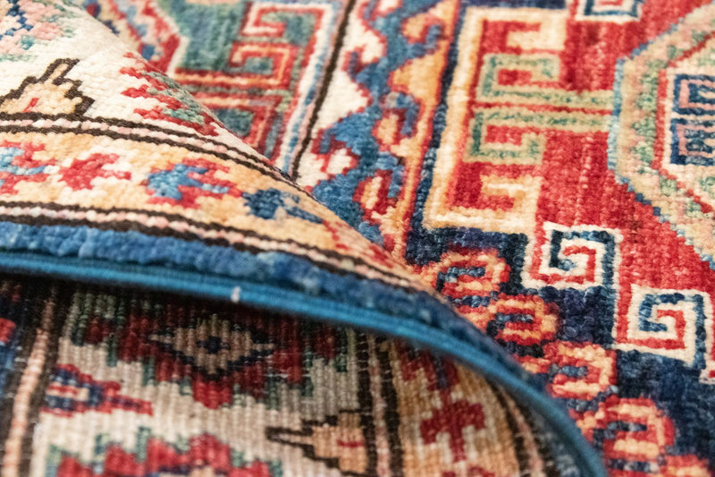 Ziegler Teppe - Kazak - 123 x 82 cm - blå