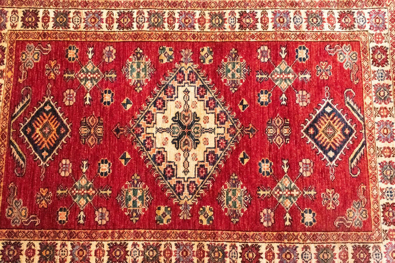Ziegler Teppe - Kazak - 125 x 83 cm - rød