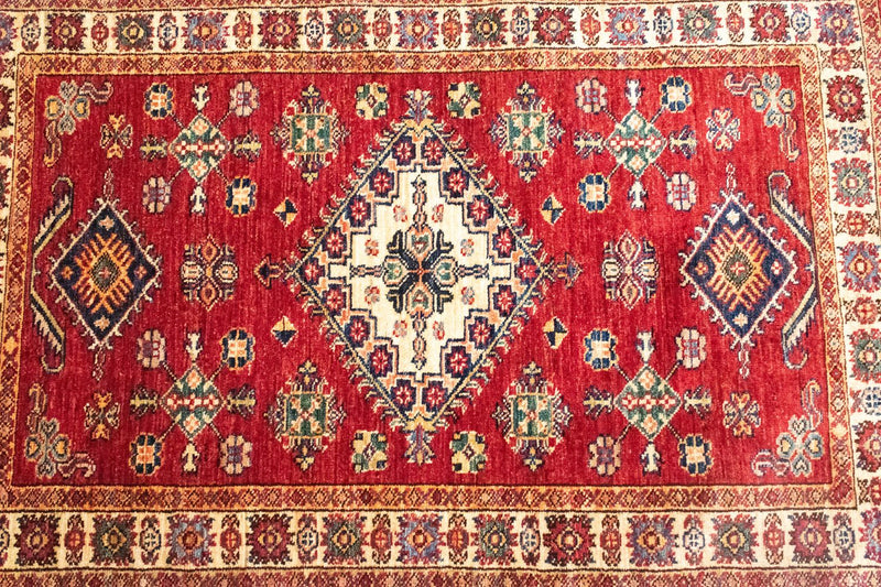 Kazak Teppe 124x82cm - Orientalsk teppe