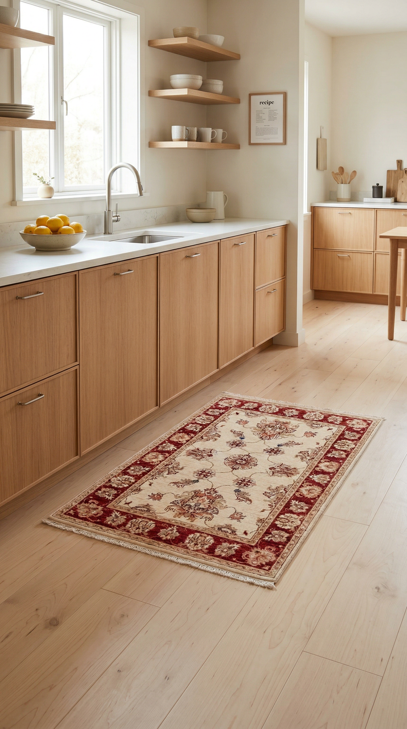 Ziegler Teppe - 121 x 81 cm - beige