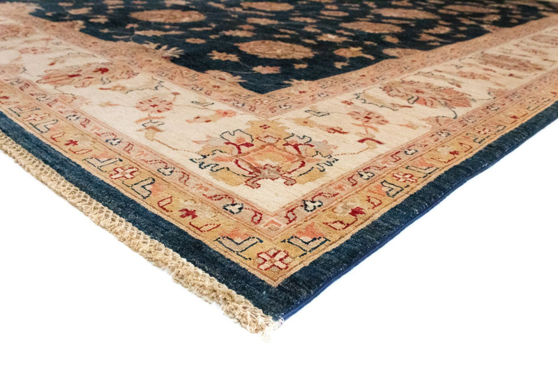 Ziegler Teppe - 370 x 276 cm - blå