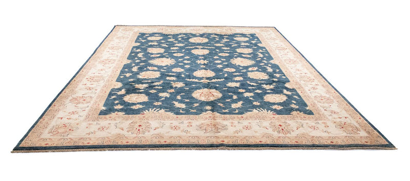 Ziegler Teppe - 370 x 276 cm - blå