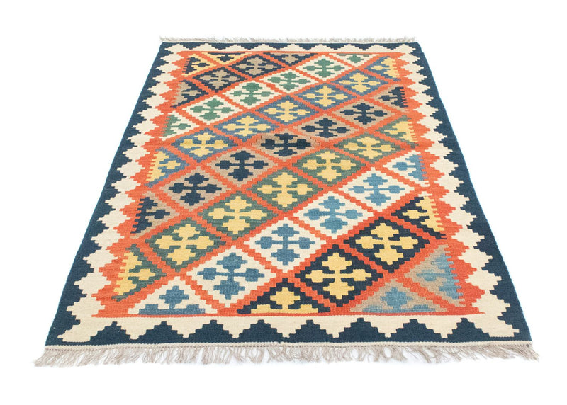 Kelimteppe - Orientalsk - 186 x 119 cm - oransje