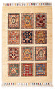 Bakhtiari Teppe 62x90cm - Orientalsk teppe