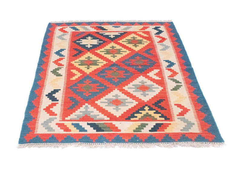 Kelimteppe - Orientalsk - 147 x 100 cm - oransje