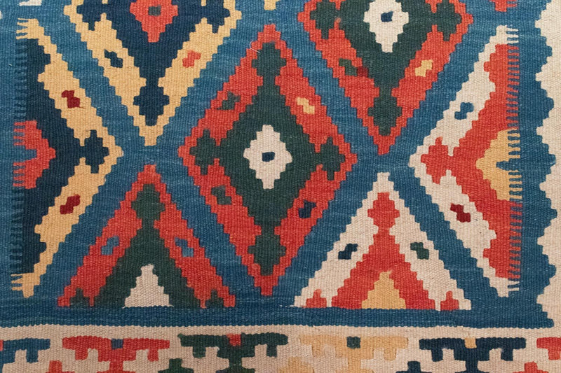 Kelimteppe - Orientalsk - 154 x 103 cm - blå
