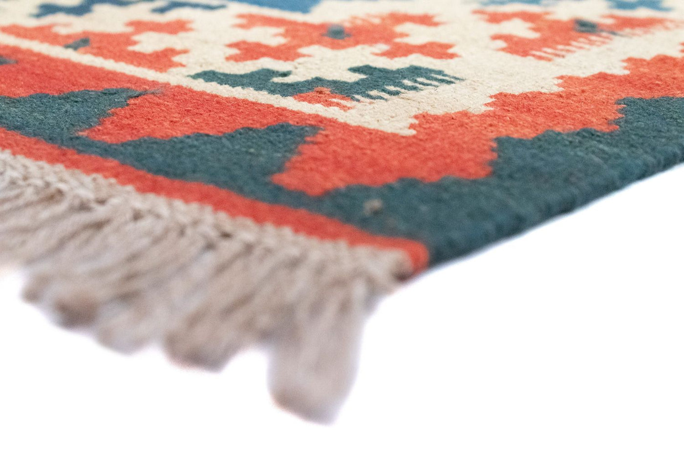 Kelimteppe - Orientalsk - 154 x 103 cm - blå