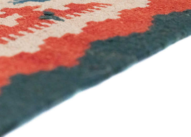 Kelimteppe - Orientalsk - 154 x 103 cm - blå